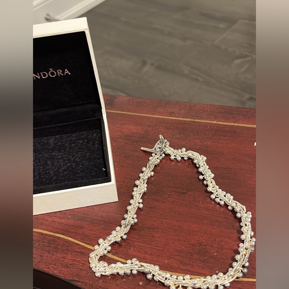 Pandora necklace and matching bracelet - Picture 2 of 2